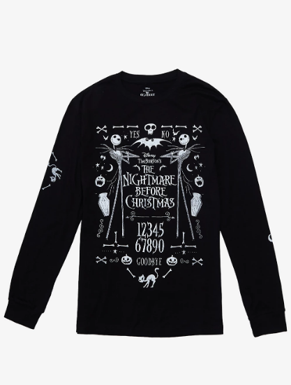 nightmare before christmas long sleeve shirt nightmare before christmas long sleeve shirt